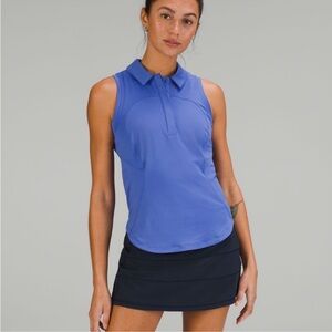 Lululemon on quick dry polo in pink